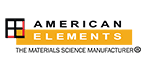 American Elements: American Elements, global manufacturer of high purity chemicals & advanced materials for process development and R&D in the pharmaceutical, engineering, biotech,& chemical manufacturing industries Logo